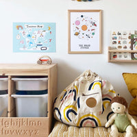 Rainbows & Stars Play Pouch