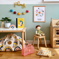 Rainbows & Stars Play Pouch