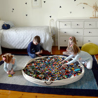 Charcoal Boho Play Pouch