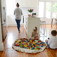 Glitter Gold Dots Play Pouch