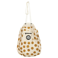 Glitter Gold Dots Play Pouch