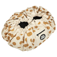 Glitter Gold Dots Play Pouch