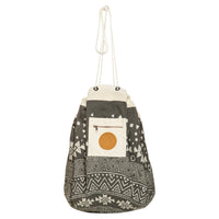 Charcoal Boho Play Pouch