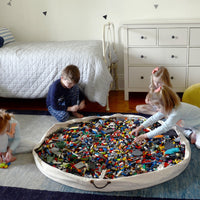 Glitter Gold Dots Play Pouch