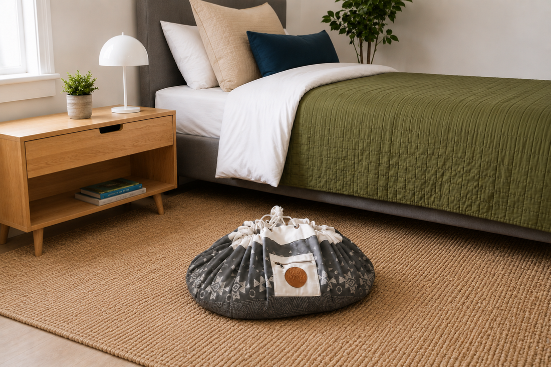 Charcoal Boho Play Pouch EU/UK