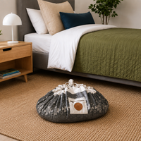 Charcoal Boho Play Pouch EU/UK