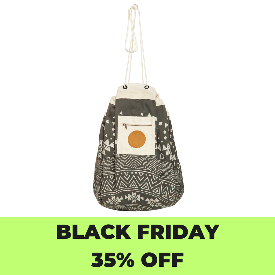 Charcoal Boho Play Pouch EU/UK - PRE ORDER