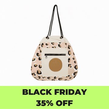 Leopard Gold Mini Pouch
