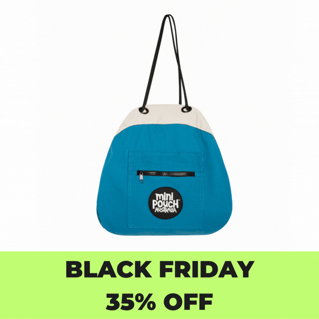 Ocean Blue Mini Play Pouch