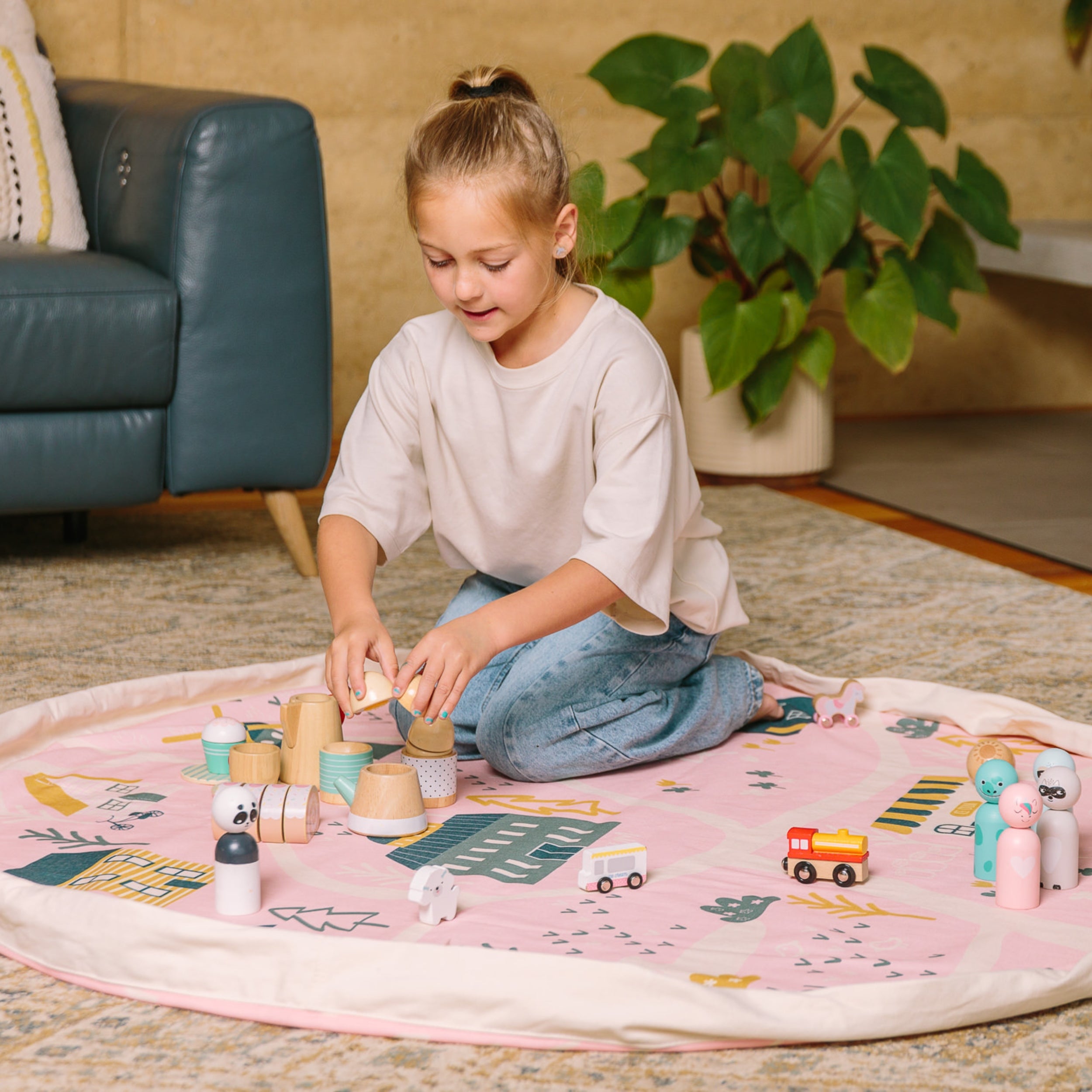 Raindrop Village Play Pouch