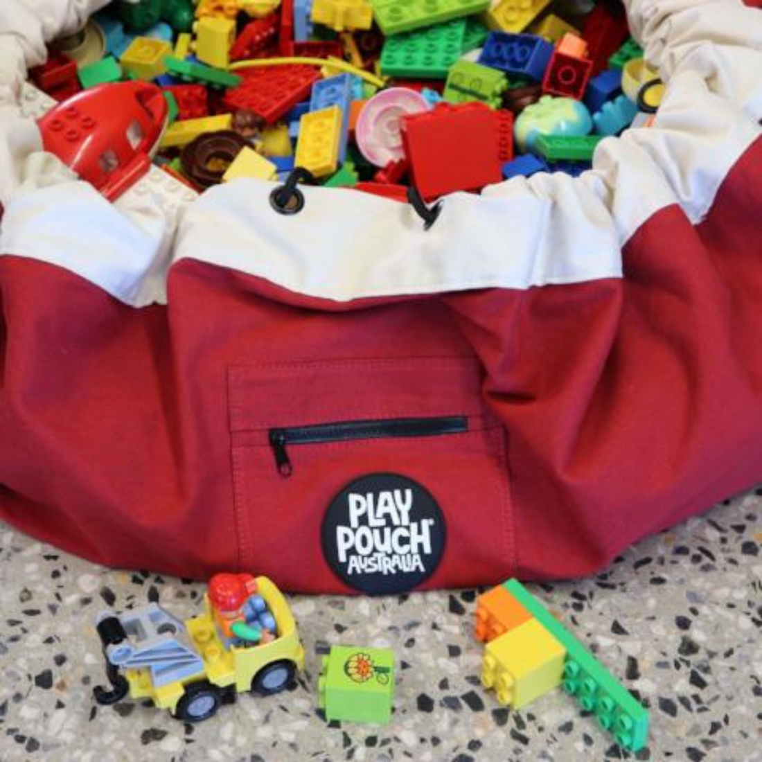 Rocket Red Play Pouch