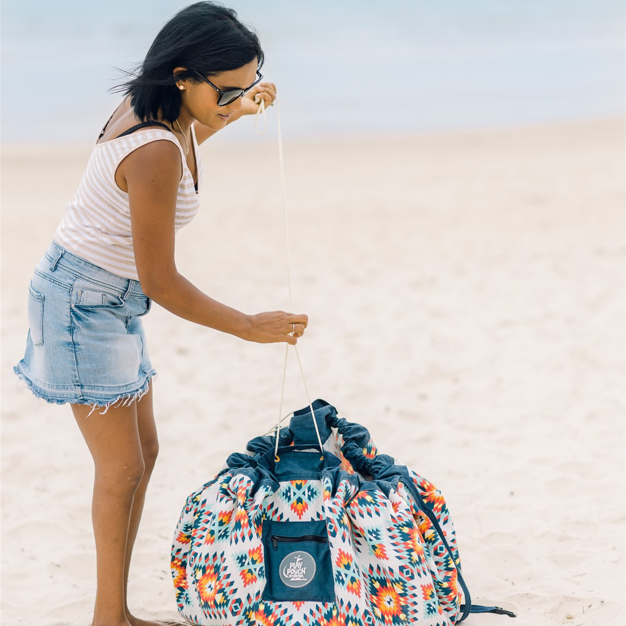 Outdoor Aqua Pouch - Geo
