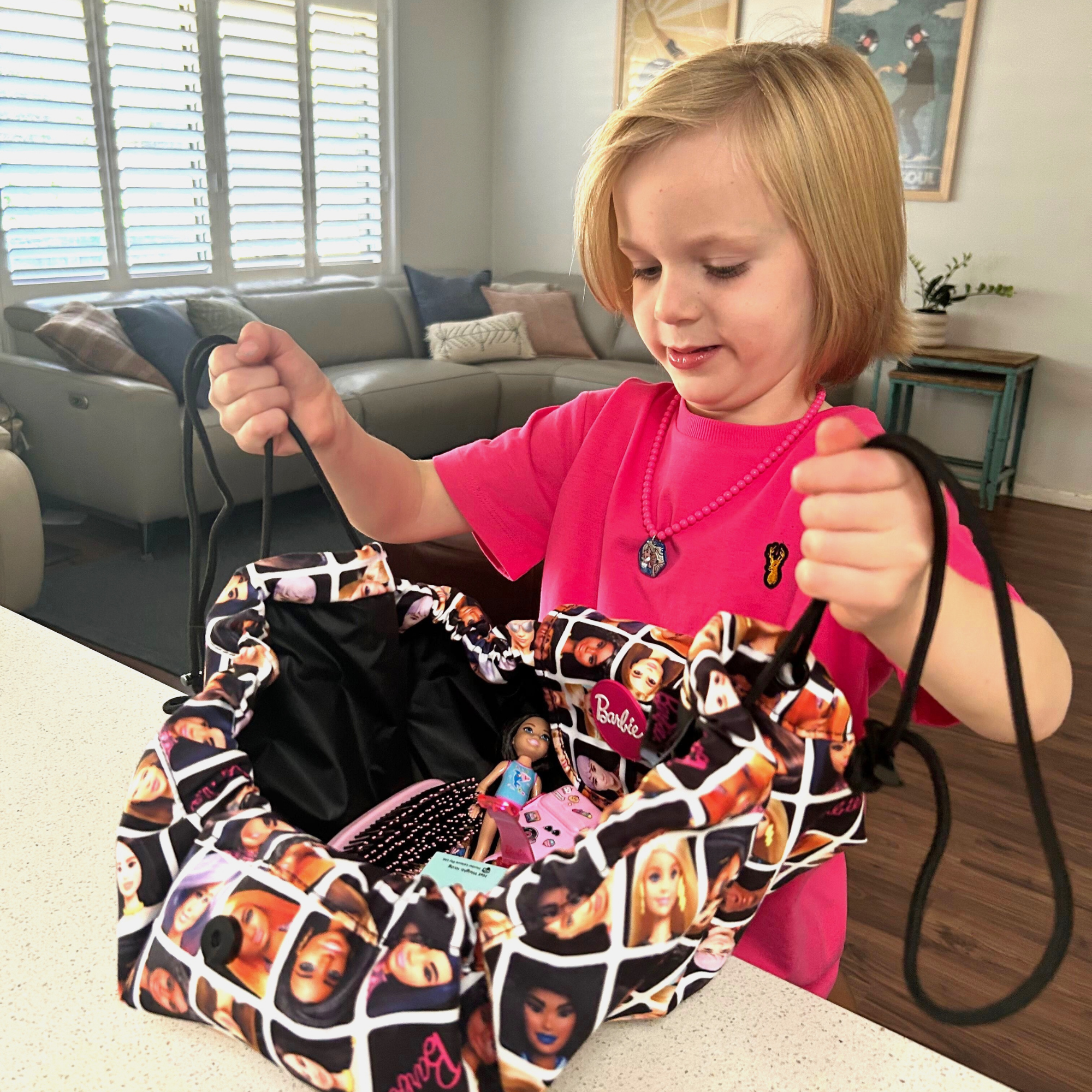 Glam Pouch + Clutch - Barbie Icon