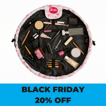 Glam Pouch + Clutch - Barbie Shine