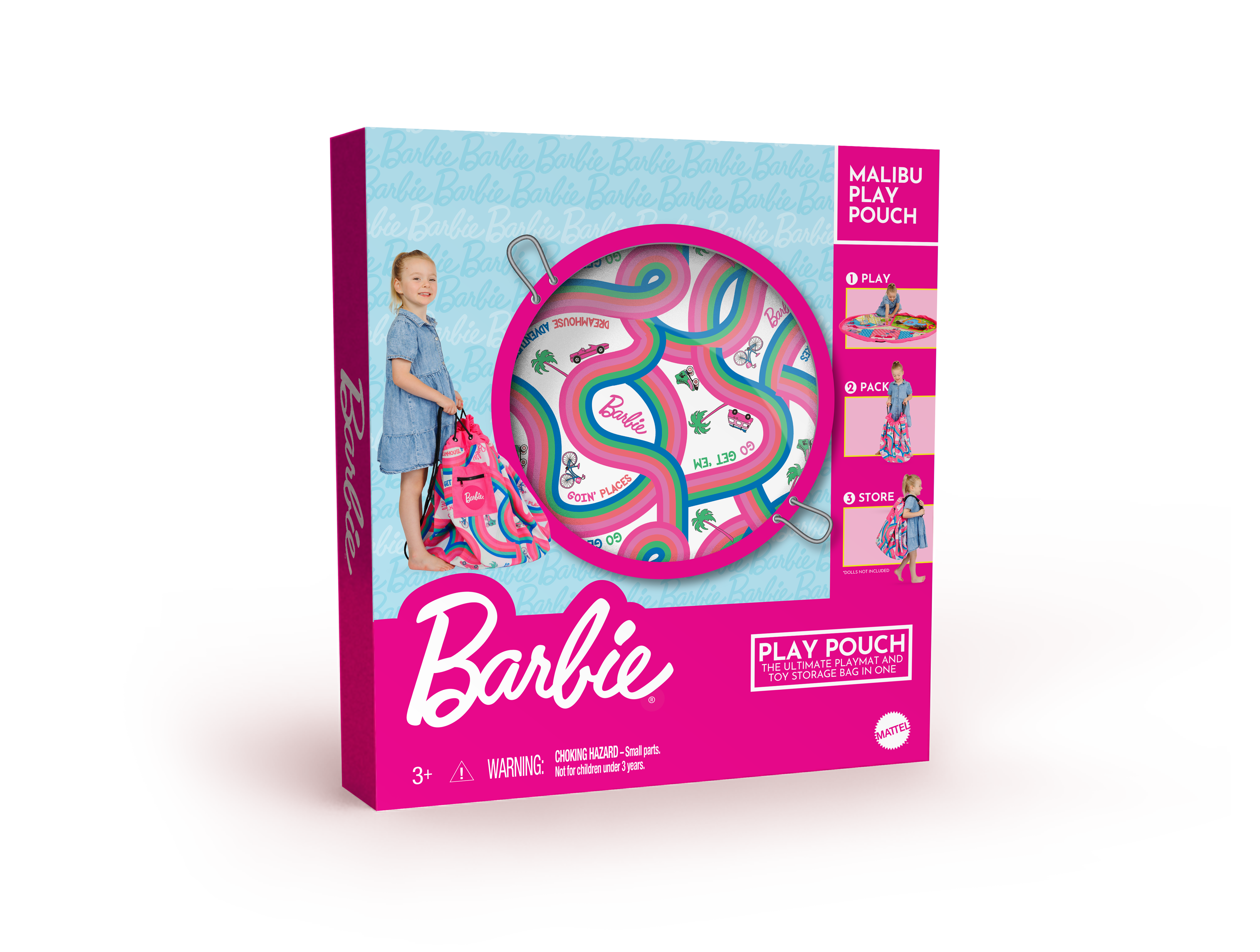 NEW Barbie Malibu Play Pouch