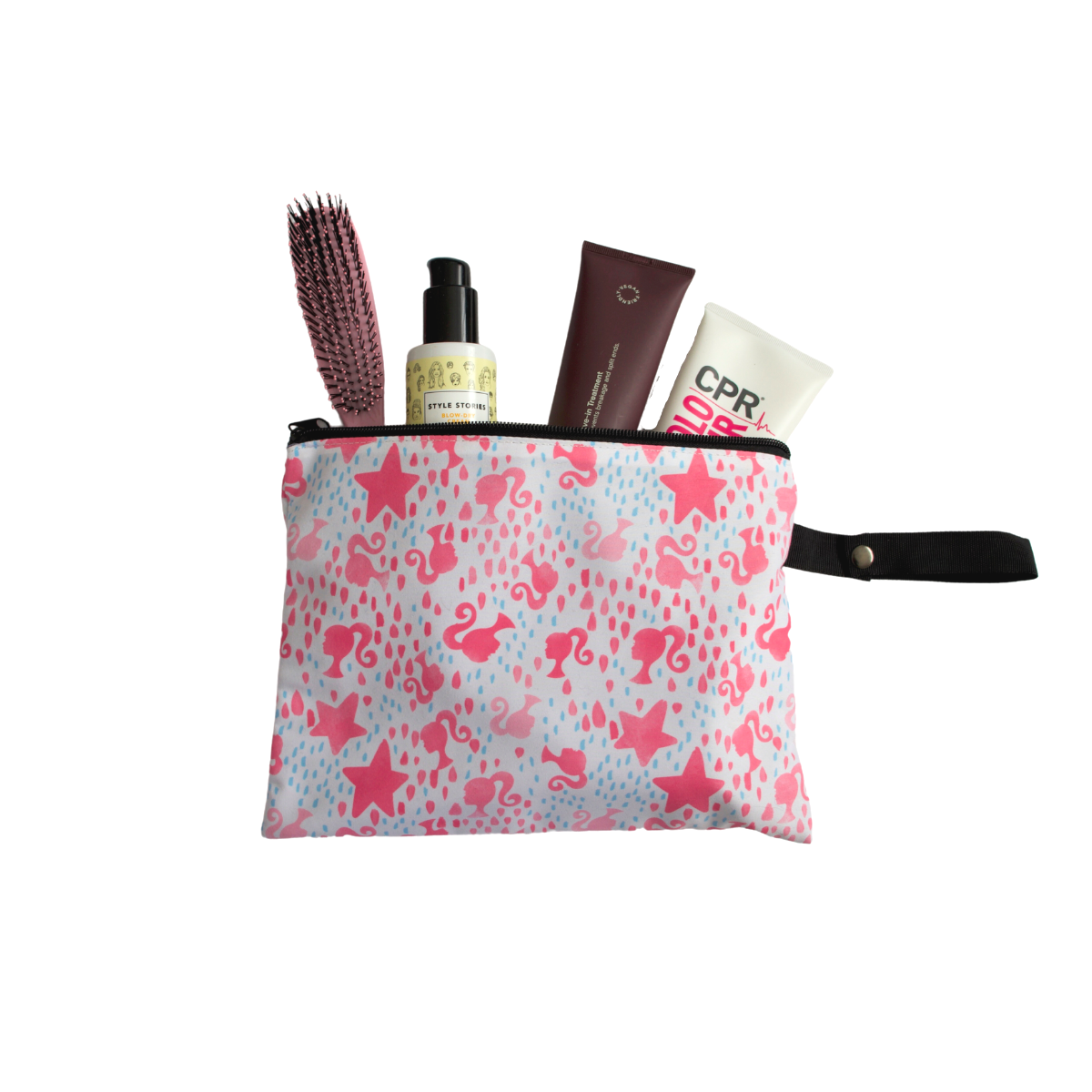 Glam Pouch + Clutch - Barbie Shine