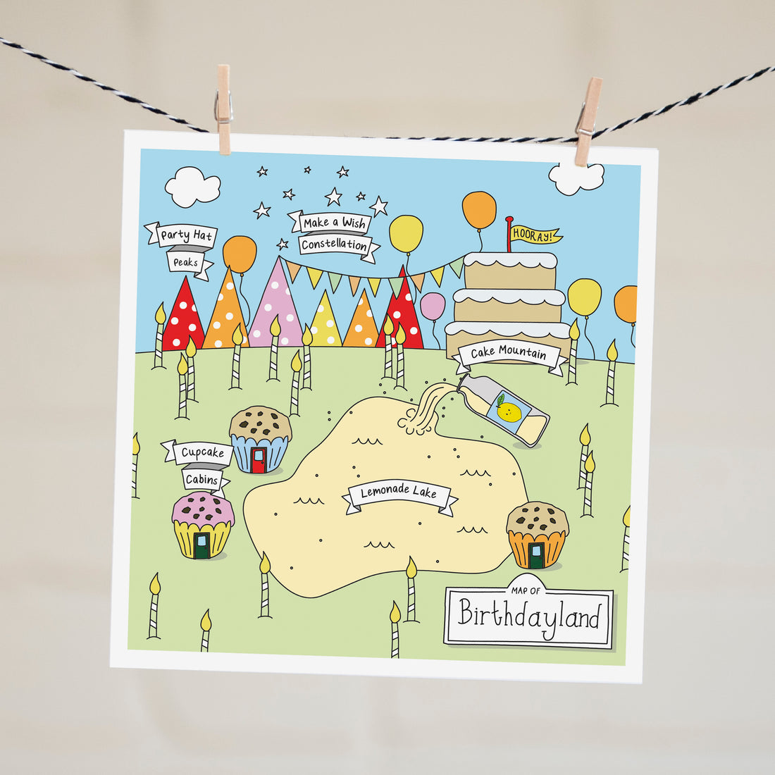 Card - Birthdayland