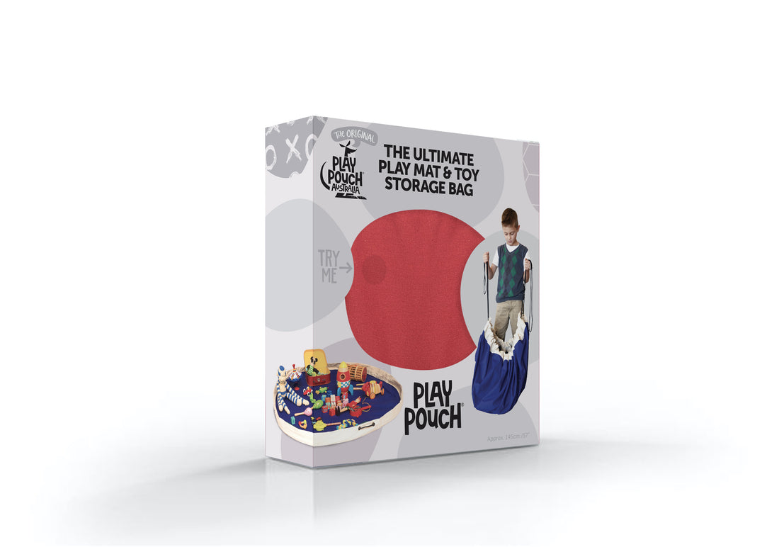 Rocket Red Play Pouch