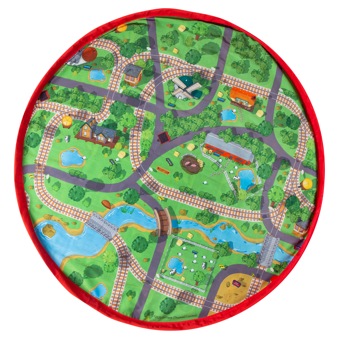 Thomas and online friends playmat